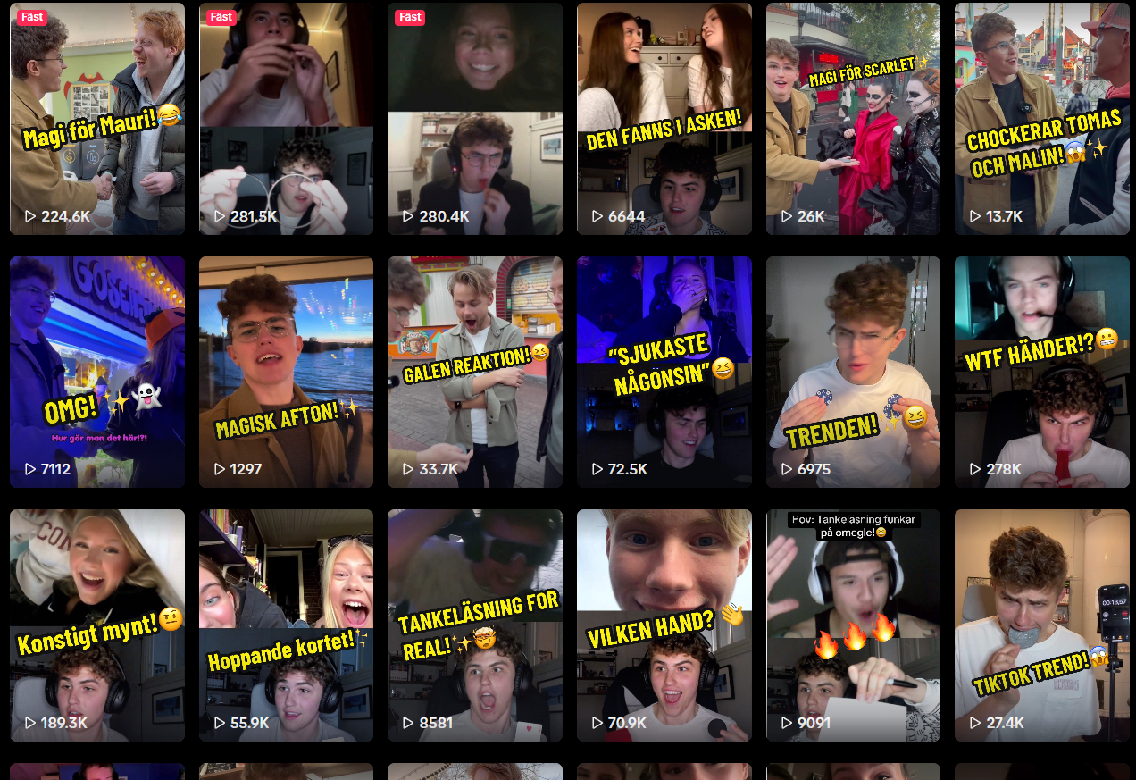 ÖVER 5 MILJONER VISNINGAR PÅ SOCIALA MEDIER